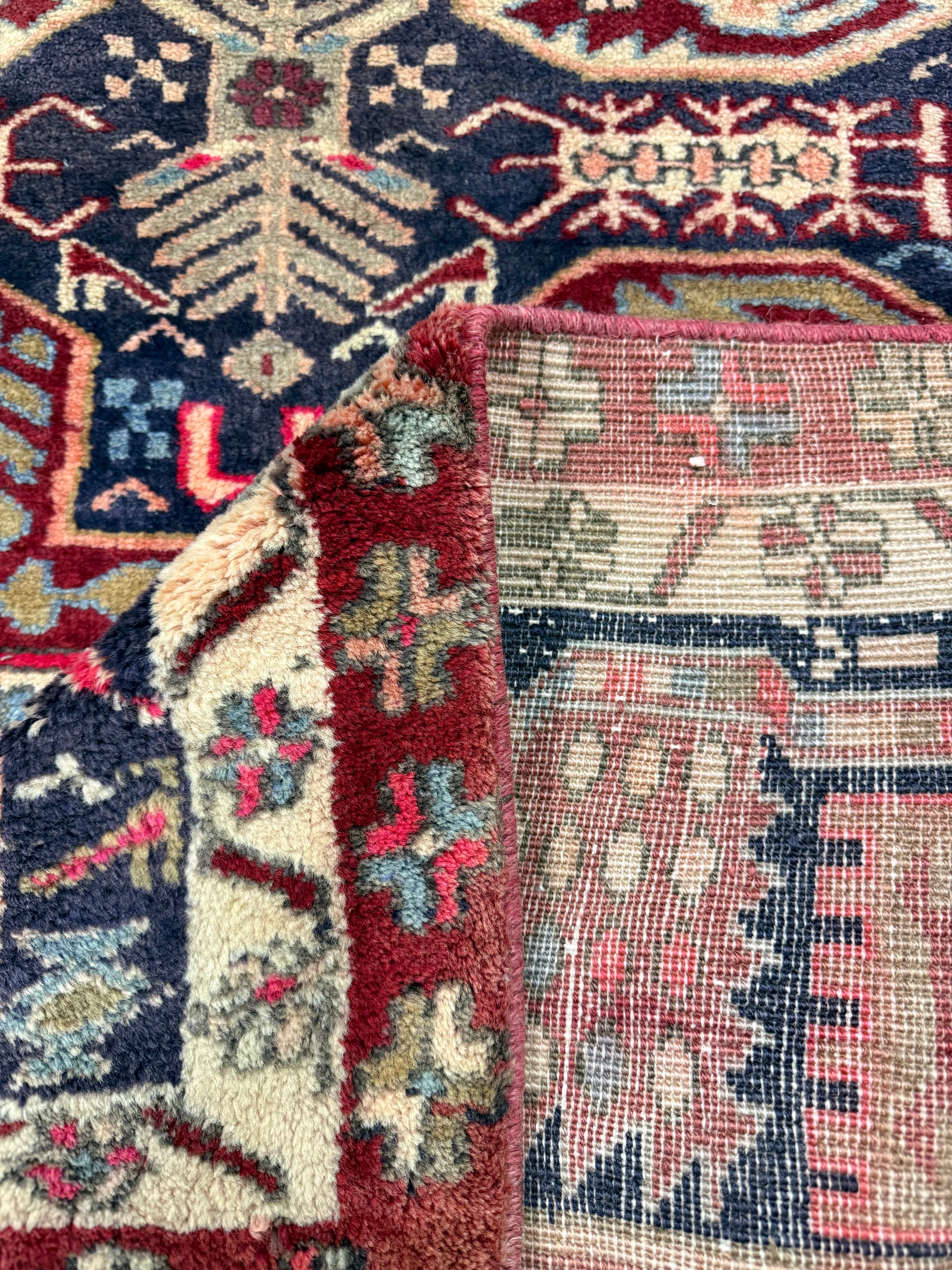 Vintage Ardabil Wool Runner. Original rug photograph; SKU RR 30115; source IMG_7441.