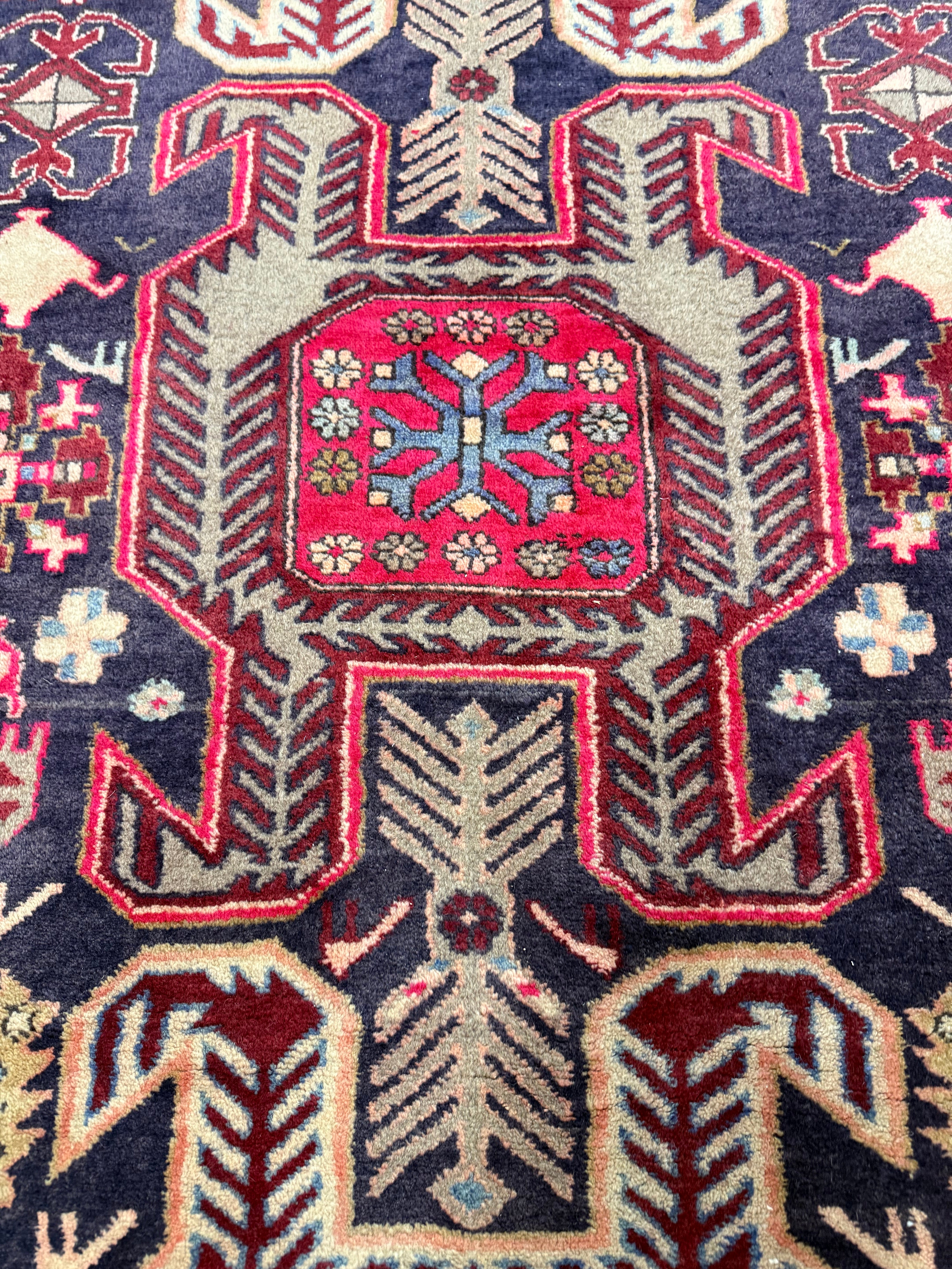 Vintage Ardabil Wool Runner. Original rug photograph; SKU RR 30115; source IMG_7449.