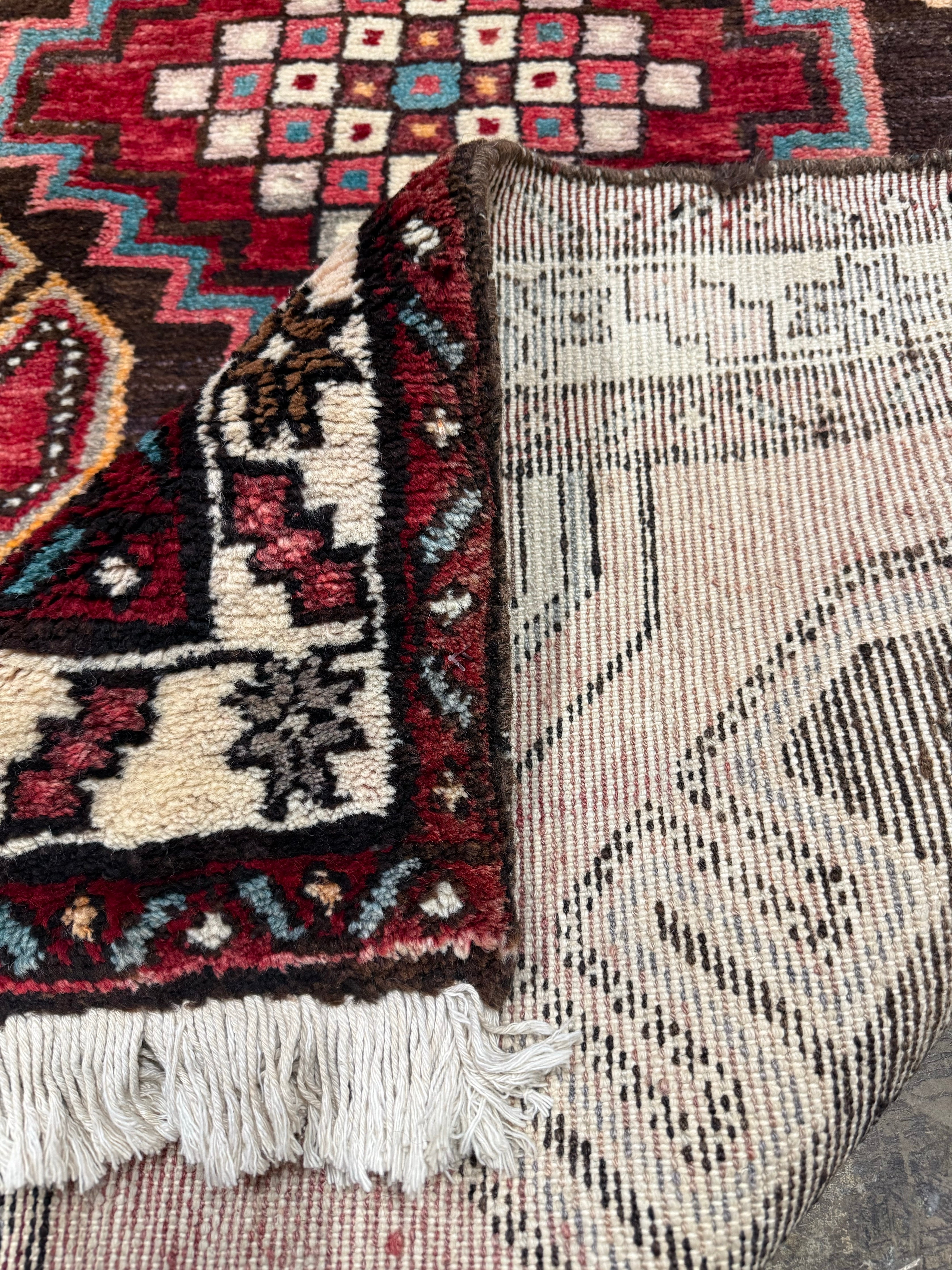 Persian Hamadan Runner. Original rug photograph; SKU RR30127; source IMG_7128.