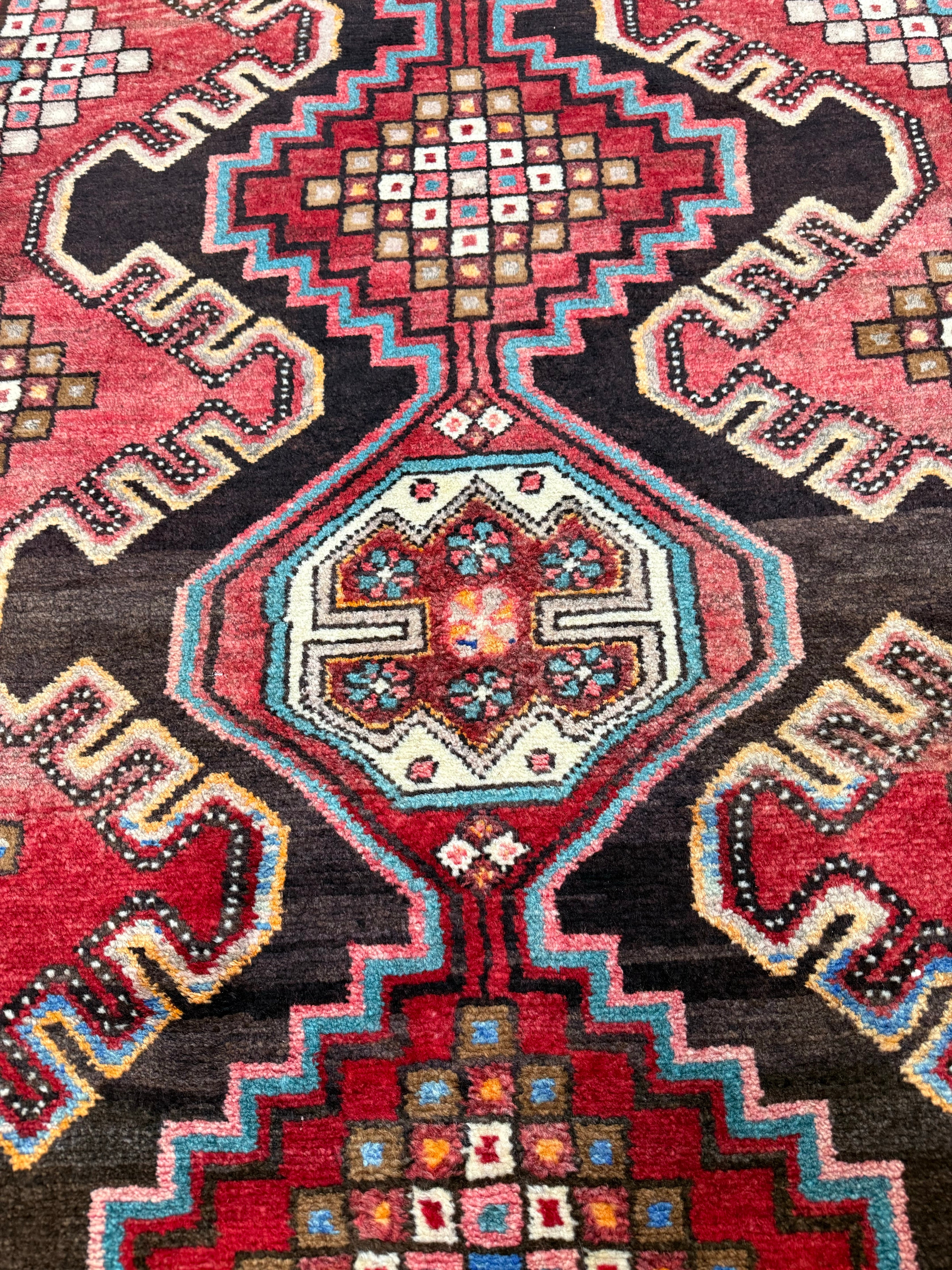Persian Hamadan Runner. Original rug photograph; SKU RR30127; source IMG_7136.