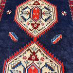 Persian Zarrin Qaba Mianeh Runner. Original rug photograph; SKU RR30171; source IMG_7167.