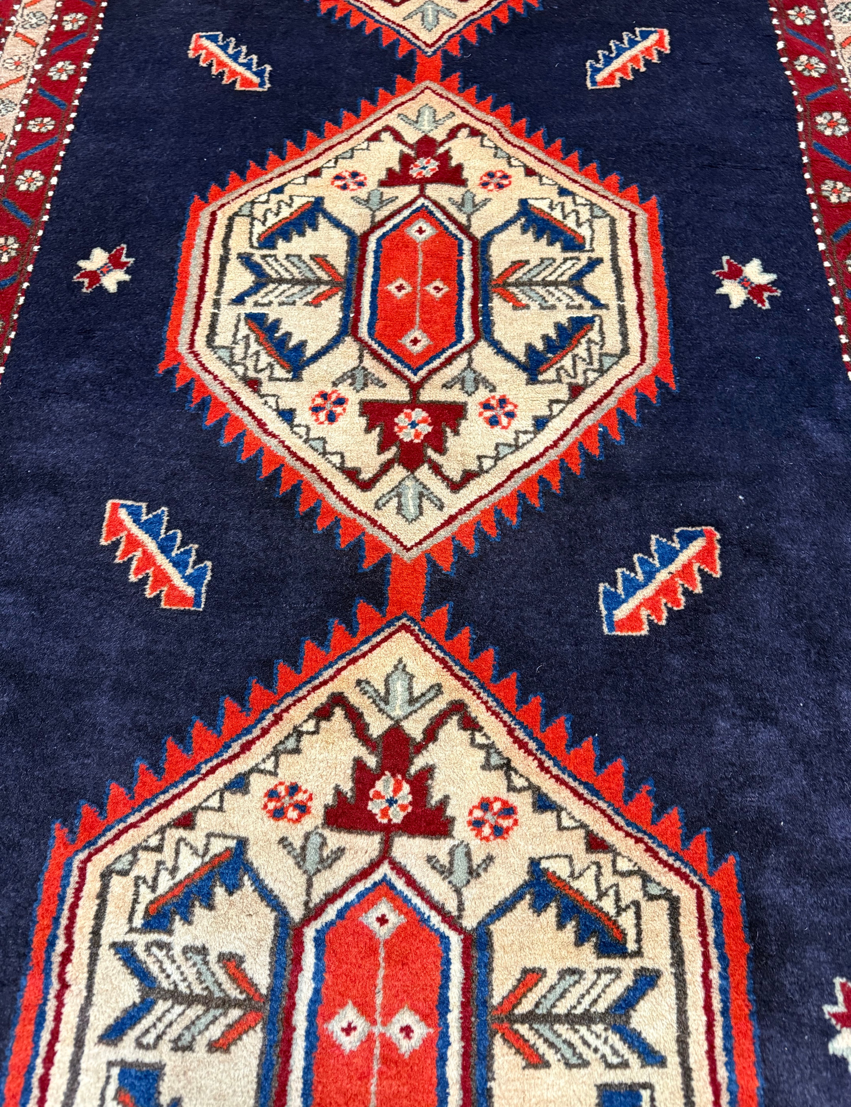 Persian Zarrin Qaba Mianeh Runner. Original rug photograph; SKU RR30171; source IMG_7167.