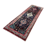Vintage Kabudarahang Wool Runner. Edited documentary rug photograph; SKU RR 30520; source IMG_7579.