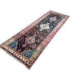 Vintage Kabudarahang Wool Runner. Edited documentary rug photograph; SKU RR 30520; source IMG_7587.