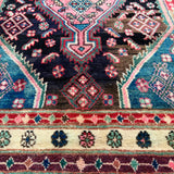 Vintage Kabudarahang Wool Runner. Edited documentary rug photograph; SKU RR 30520; source IMG_7588.