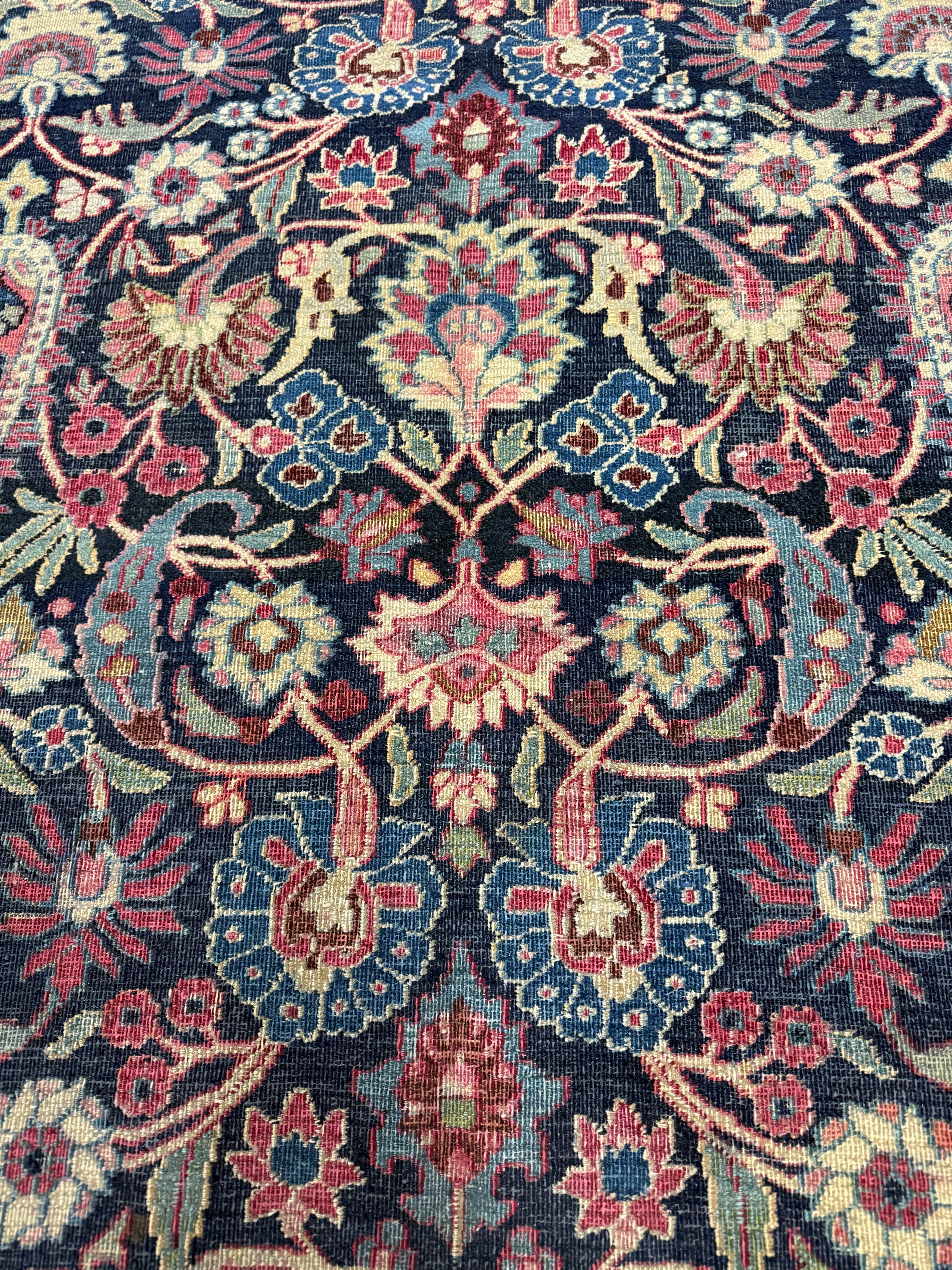Vintage Mashhad Khorasan Rug. Original rug photograph; SKU RR30636; source IMG_7891.