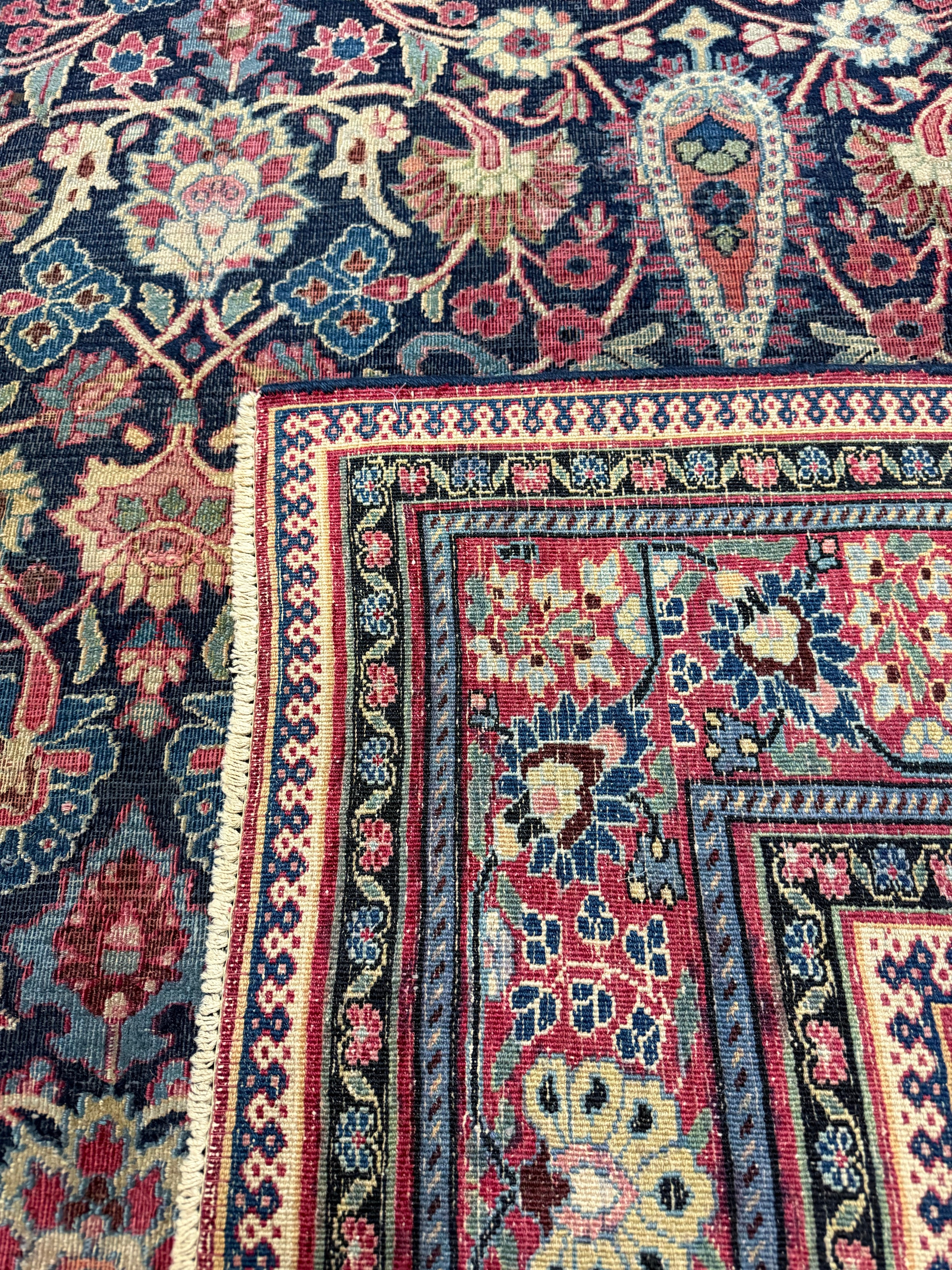 Vintage Mashhad Khorasan Rug. Original rug photograph; SKU RR30636; source IMG_7893.