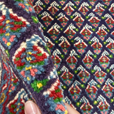 Vintage Sarabend Rug — Fine Allover Pattern with Red Borders. Rug pile and texture detail; SKU RR 30661; source IMG_6975.