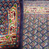 Vintage Sarabend Rug — Fine Allover Pattern with Red Borders. Original rug photograph; SKU RR30661; source RR 30661 IMG_6972.