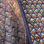 Vintage Sarabend Rug — Fine Allover Pattern with Red Borders. Original rug photograph; SKU RR30661; source RR 30661 IMG_6974.