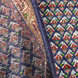 Vintage Sarabend Rug — Fine Allover Pattern with Red Borders. Original rug photograph; SKU RR30661; source RR 30661 IMG_6974.