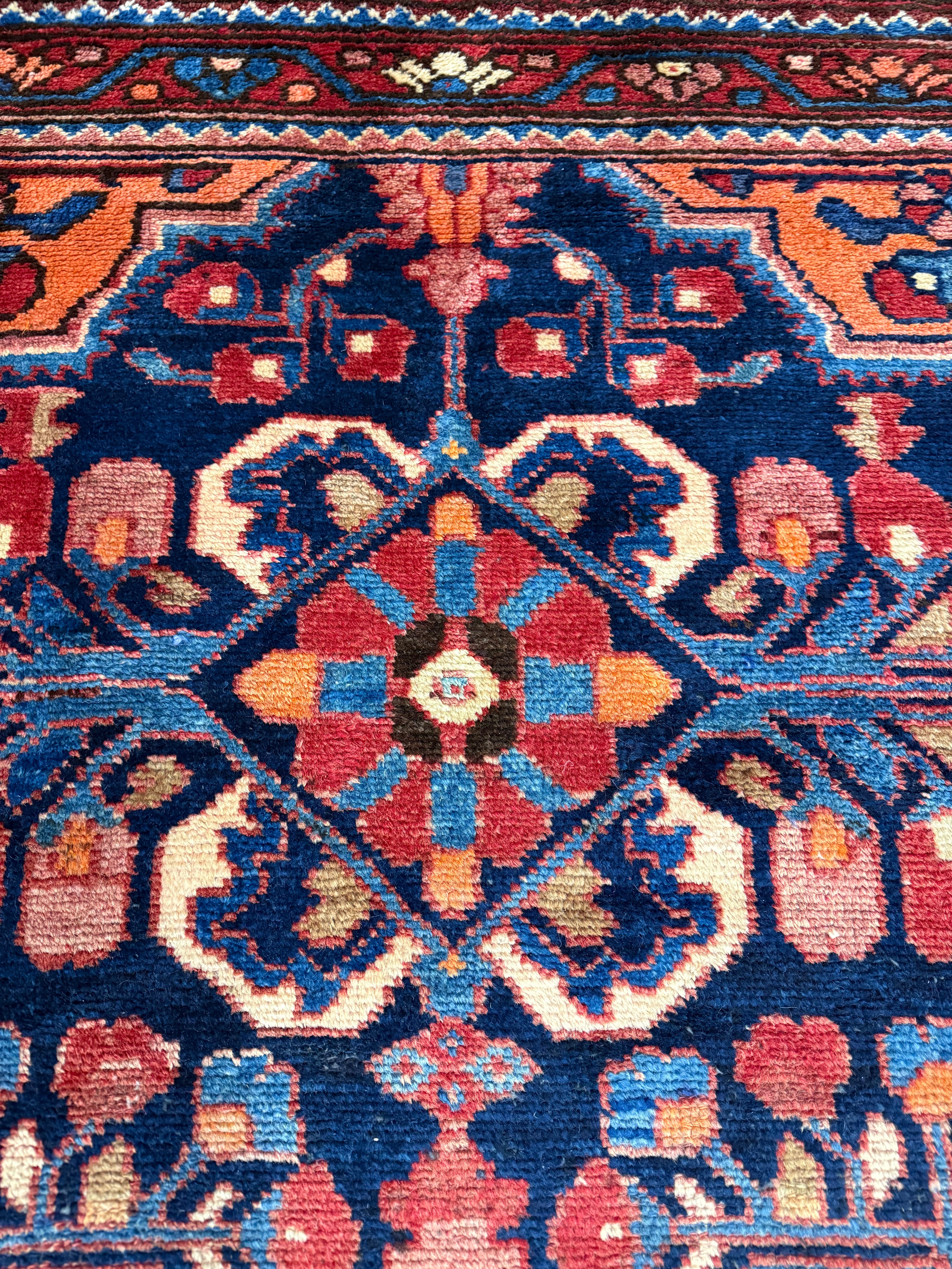 Vintage Bibikabad Wool Runner. Additional product photograph; SKU RR 30684; source IMG_7532.