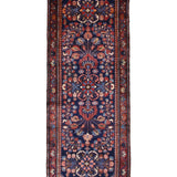 Vintage Bibikabad Wool Runner, full rug view. Original catalog photograph; SKU RR 30684.