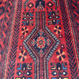 Baluch Runner. Original rug photograph; SKU RR30711; source IMG_7218.