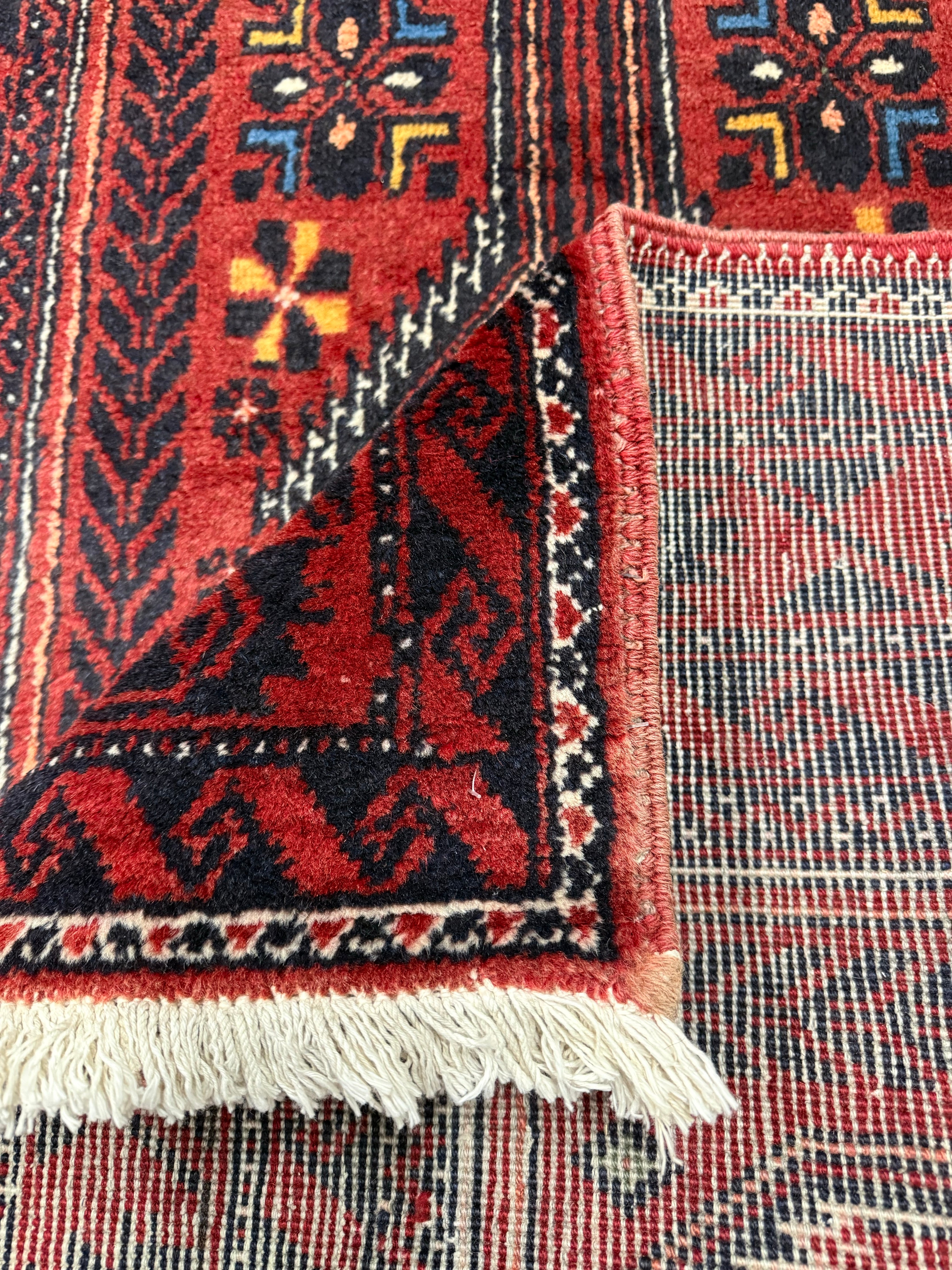 Baluch Runner. Original rug photograph; SKU RR30711; source IMG_7220.