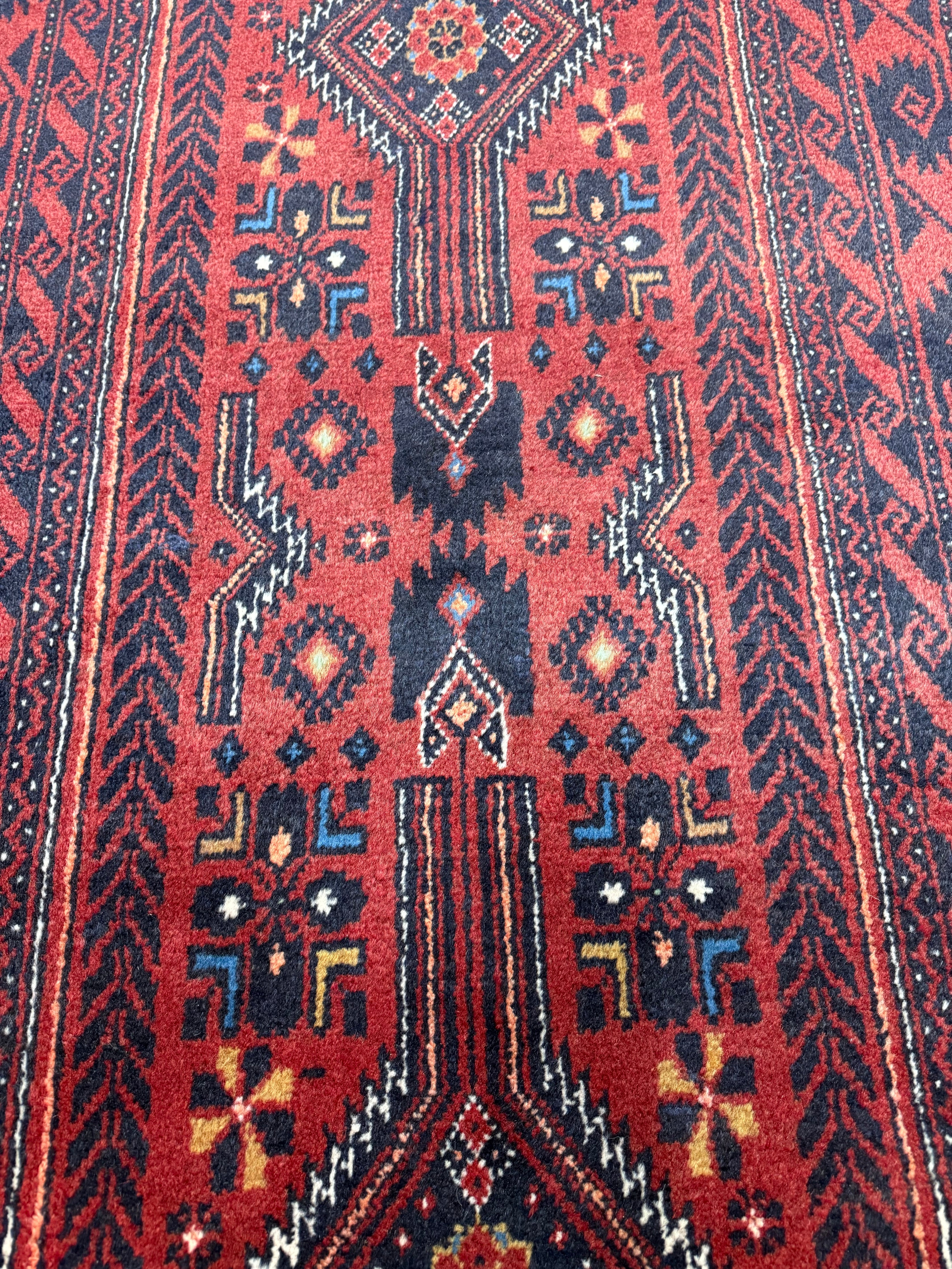 Baluch Runner. Original rug photograph; SKU RR30711; source IMG_7228.