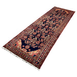 Vintage Dargazin Hamadan Wool Runner. Edited documentary rug photograph; SKU RR 30725; source IMG_7388.