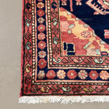 Vintage Dargazin Hamadan Wool Runner. Edited documentary rug photograph; SKU RR 30725; source IMG_7389.