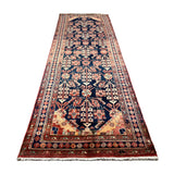 Vintage Dargazin Hamadan Wool Runner. Edited documentary rug photograph; SKU RR 30725; source IMG_7397.