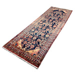 Vintage Dargazin Hamadan Wool Runner. Edited documentary rug photograph; SKU RR 30725; source IMG_7398.