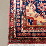 Vintage Dargazin Hamadan Wool Runner. Edited documentary rug photograph; SKU RR 30725; source IMG_7399.