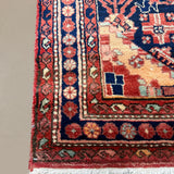 Vintage Dargazin Hamadan Wool Runner. Edited documentary rug photograph; SKU RR 30725; source IMG_7399.