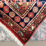 Vintage Dargazin Hamadan Wool Runner. Edited documentary rug photograph; SKU RR 30725; source IMG_7401.