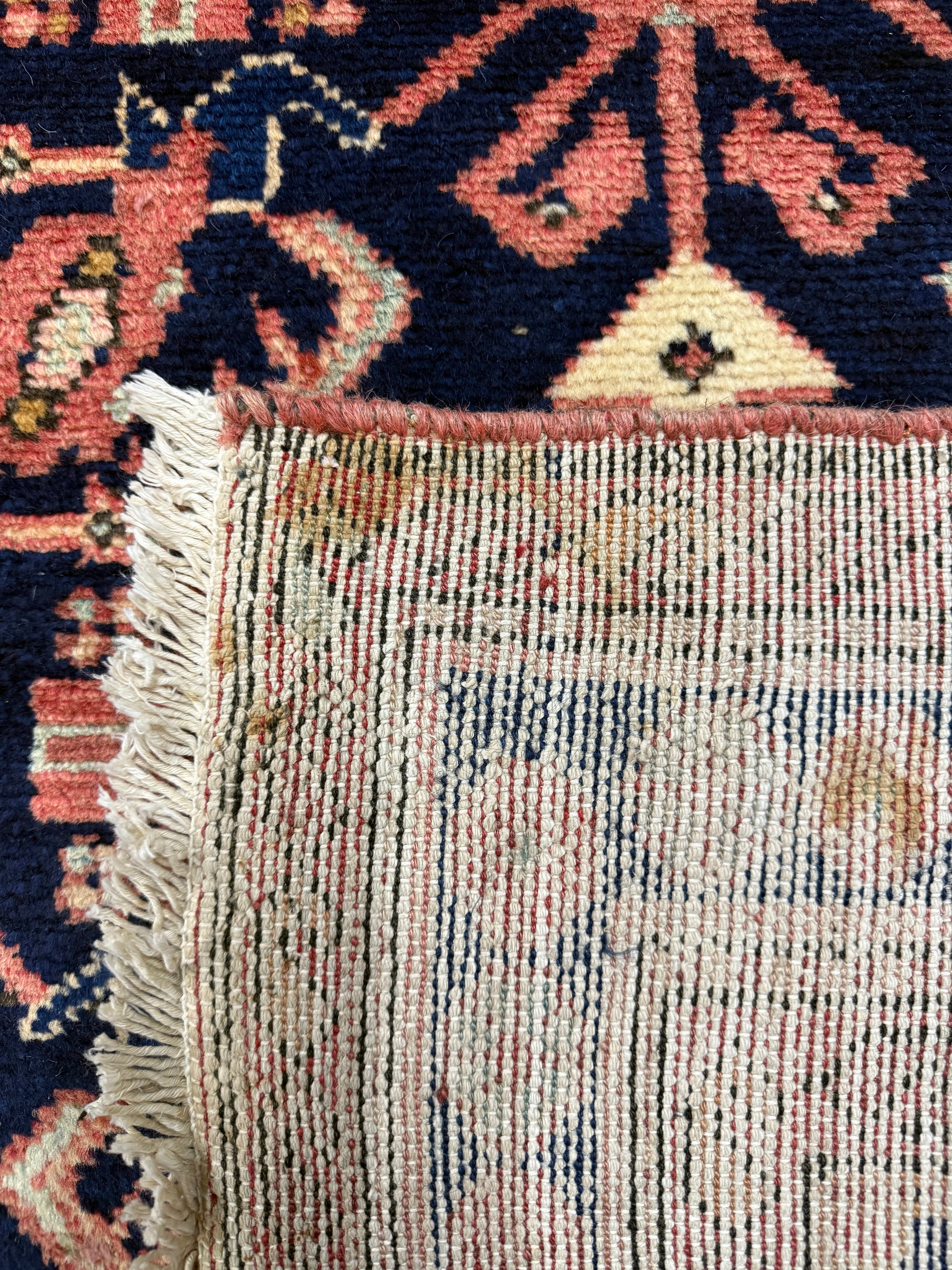 Vintage Dargazin Hamadan Wool Runner. Original rug photograph; SKU RR 30725; source IMG_7393.