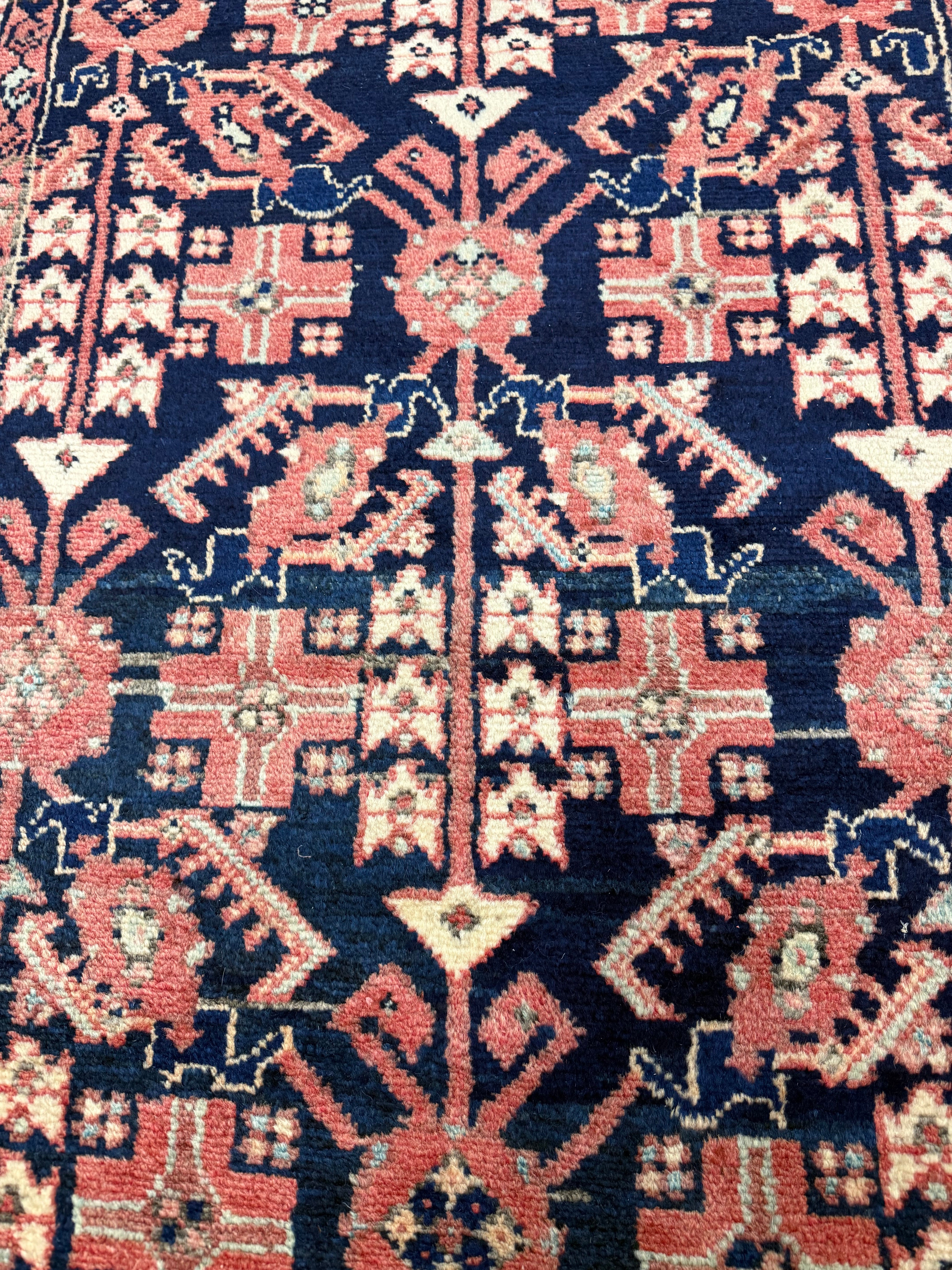 Vintage Dargazin Hamadan Wool Runner. Original rug photograph; SKU RR 30725; source IMG_7400.