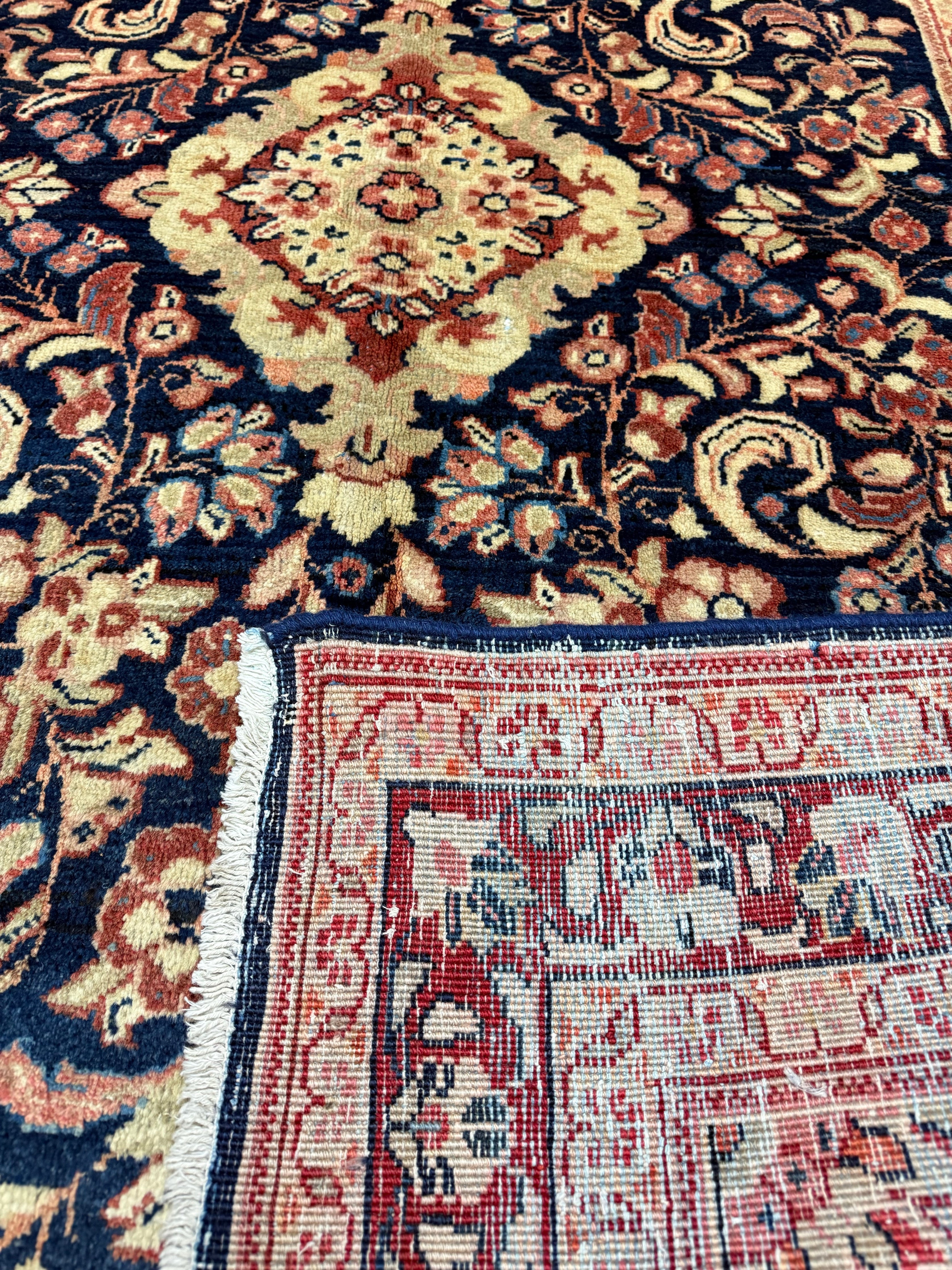 Vintage Mahallat Rug. Original rug photograph; SKU RR30875; source IMG_7764.