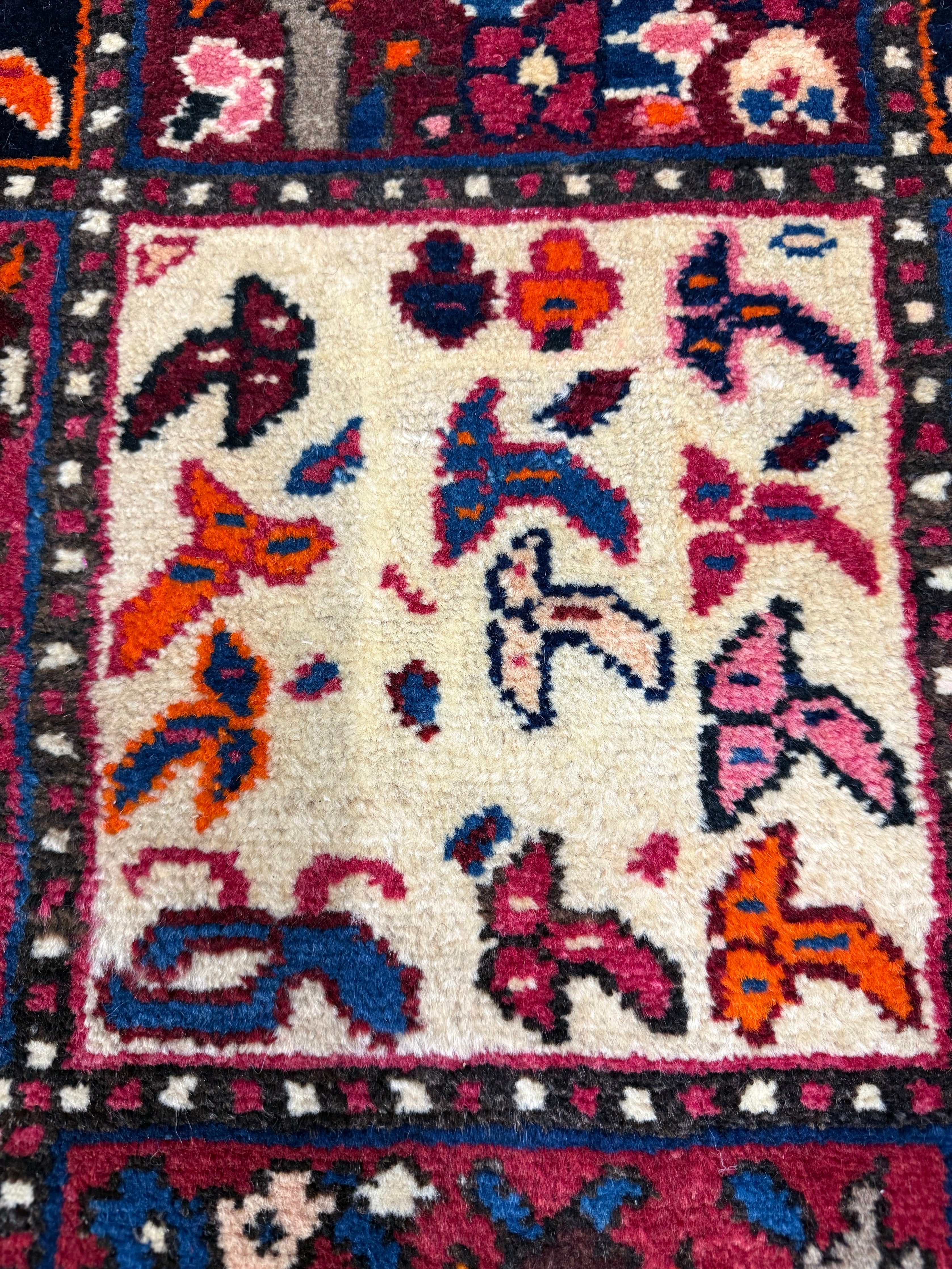 Persian Chaleshtor Bakhtiari Runner. Original rug photograph; SKU RR32333; source IMG_7597.
