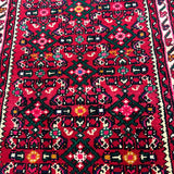 Persian Hosseinabad Hamadan Runner. Original rug photograph; SKU RR32337; source IMG_7102.