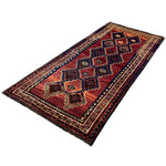 Vintage Sirjan Luri Wool Runner. Edited documentary rug photograph; SKU RR 32366; source IMG_7509.