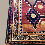 Vintage Sirjan Luri Wool Runner. Edited documentary rug photograph; SKU RR 32366; source IMG_7519.