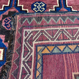 Vintage Sirjan Luri Wool Runner. Original rug photograph; SKU RR 32366; source IMG_7526.