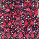 Vintage Hosseinabad Wool Runner | 2'6" × 12'7". Original rug photograph; SKU RR 32375; source undefined.