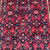 Vintage Hosseinabad Wool Runner | 2'6" × 12'7". Original rug photograph; SKU RR 32375; source undefined.