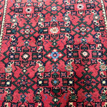 Vintage Hosseinabad Wool Runner | 2'6" × 12'7". Original rug photograph; SKU RR 32375; source undefined.
