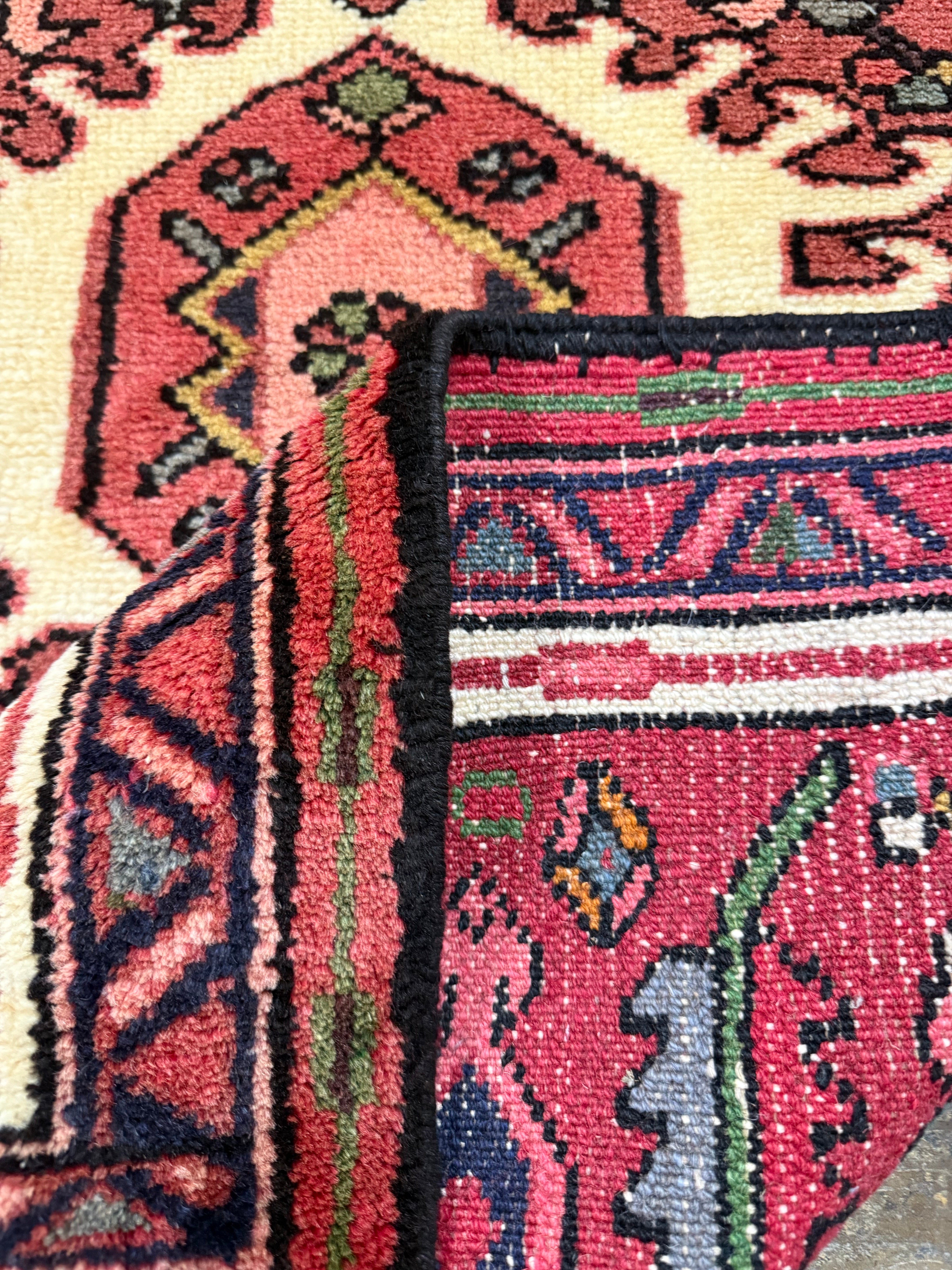Vintage Qarajeh Wool Runner. Additional product photograph; SKU RR 32388; source IMG_7408.