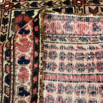 Vintage Shalamzar Bakhtiari Rug — Four Garden Panels with Floral & Architectural Motifs. Original rug photograph; SKU RR32416; source RR 32416 IMG_6699.