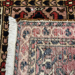Vintage Shalamzar Bakhtiari Rug — Four Garden Panels with Floral & Architectural Motifs. Original rug photograph; SKU RR32416; source RR 32416 IMG_6700.