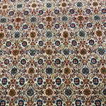 Vintage Moud Rug — Fine Allover Herati with Red & Deep Blue Borders. Original rug photograph; SKU RR32434; source RR 32434 IMG_6766.