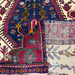Vintage Sirjan Luri Afshar Rug. Original rug photograph; SKU RR32447; source RR 32447 IMG_6622.