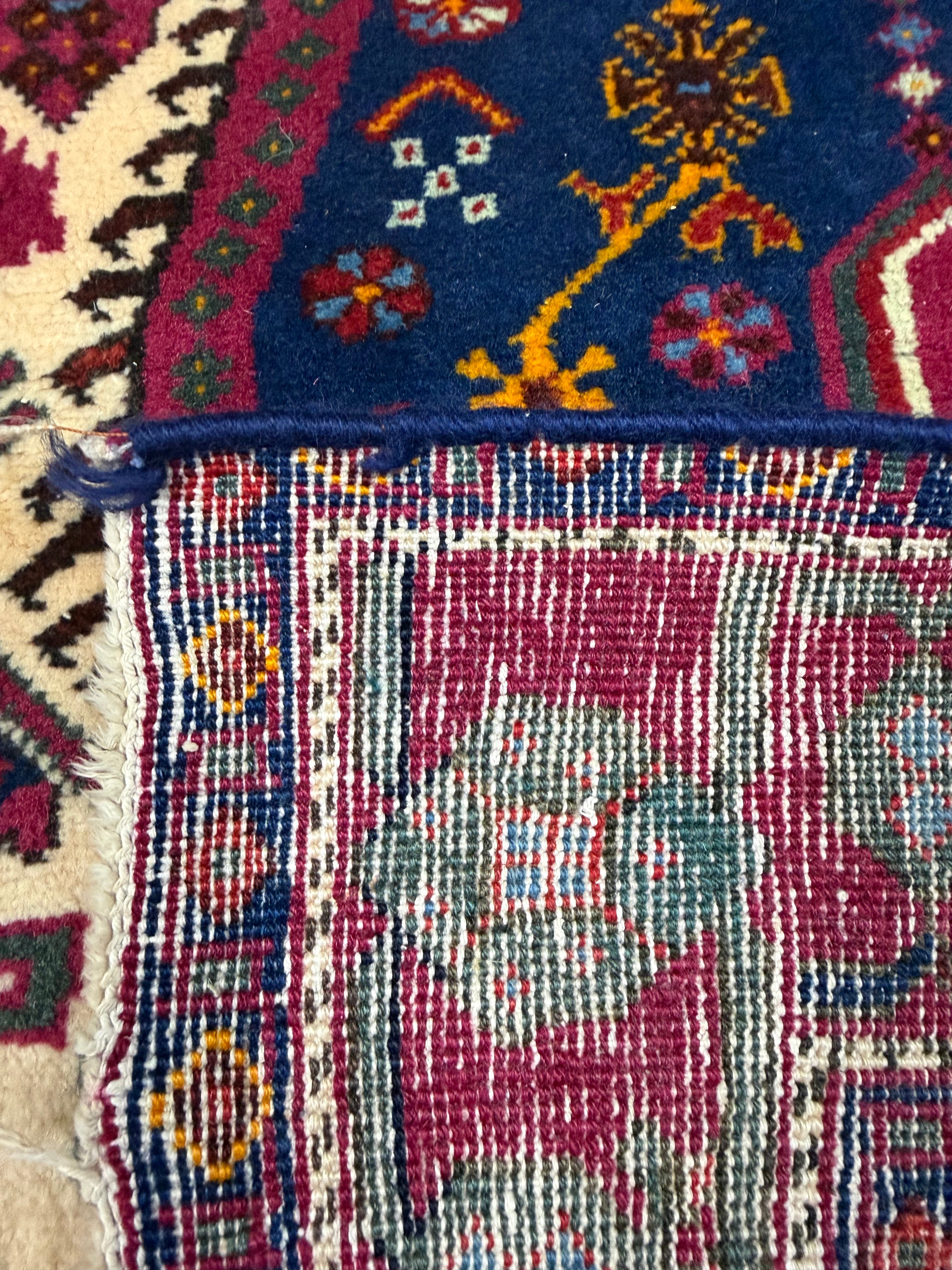 Vintage Sirjan Luri Afshar Rug. Original rug photograph; SKU RR32447; source RR 32447 IMG_6623.