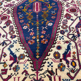 Vintage Sirjan Luri Afshar Rug. Original rug photograph; SKU RR32447; source RR 32447 IMG_6632.