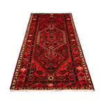Vintage Zarrin Gol Zanjan Wool Rug. Edited documentary rug photograph; SKU RR 32889; source IMG_7492.