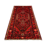 Vintage Zarrin Gol Zanjan Wool Rug. Edited documentary rug photograph; SKU RR 32889; source IMG_7492.