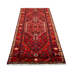 Vintage Zarrin Gol Zanjan Wool Rug. Edited documentary rug photograph; SKU RR 32889; source IMG_7502.