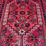 Vintage Zarrin Gol Zanjan Wool Rug. Original rug photograph; SKU RR 32889; source IMG_7495.