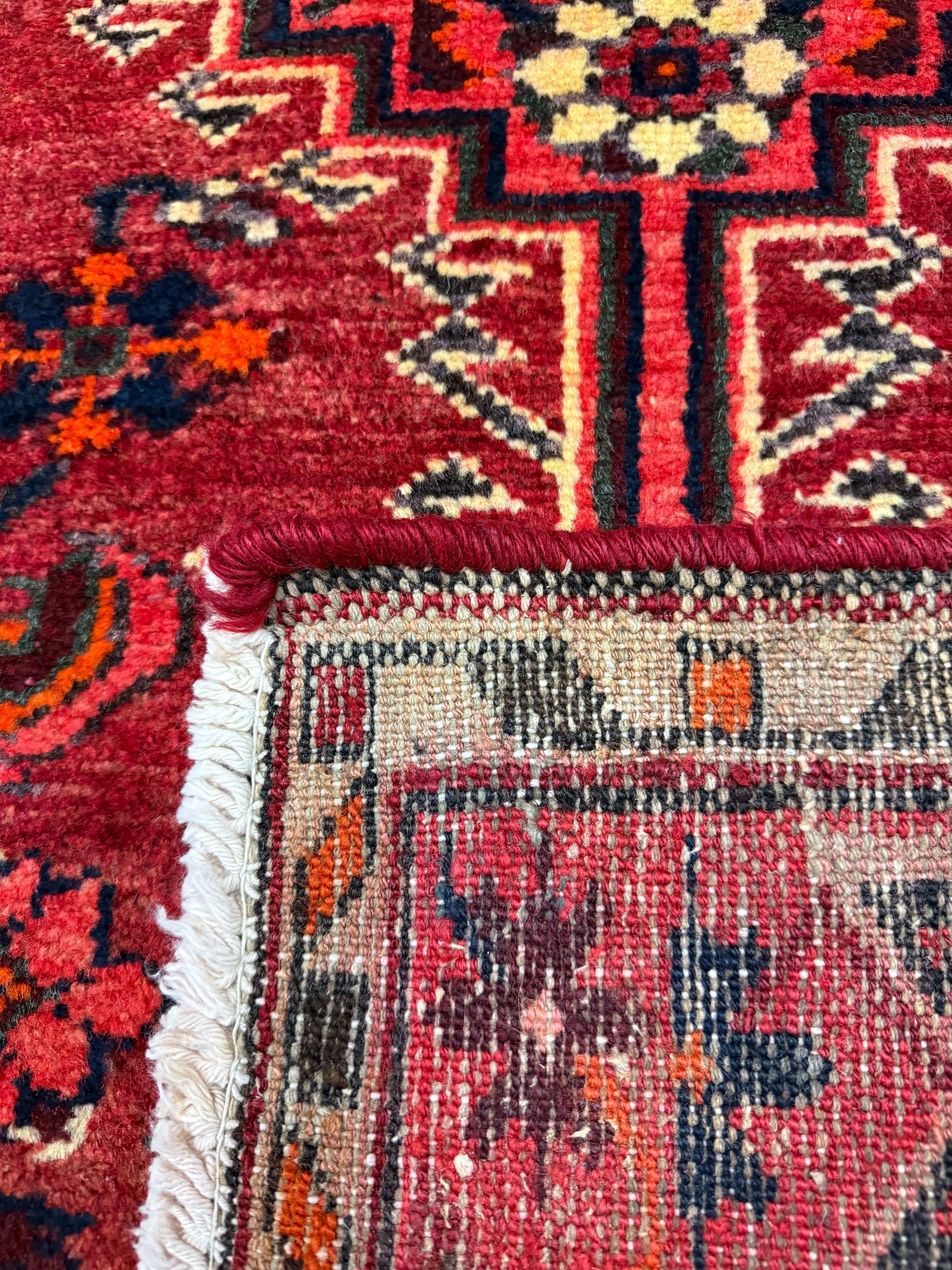 Vintage Zarrin Gol Zanjan Wool Rug. Original rug photograph; SKU RR 32889; source IMG_7498.
